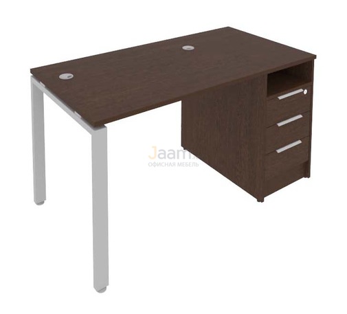 Мебель для персонала Рабочая станция с опорной тумбой Б.РС-СТП -1.1
