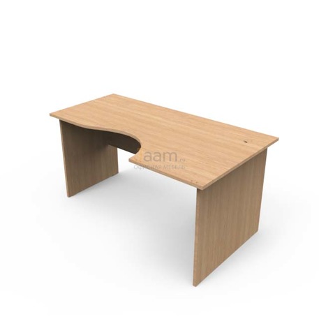 Мебель для персонала Стол рабочий эргономичный правый Э-24.2 п