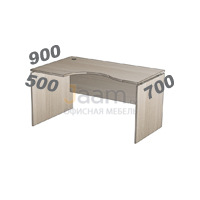 Мебель для персонала Стол криволинейный СК140L/R