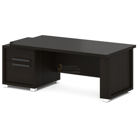 Кабинет руководителя Стол руководителя с одной тумбой L-114пр/л