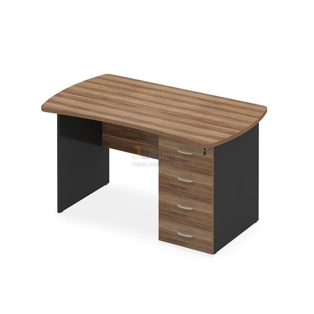 Мебель для персонала Стол рабочий ПК-СТС-СТ135Х80ВТ/Д