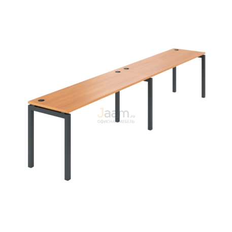 Мебель для персонала Бенч линейный на 2 рабочих места АМБЛ-005.60-2