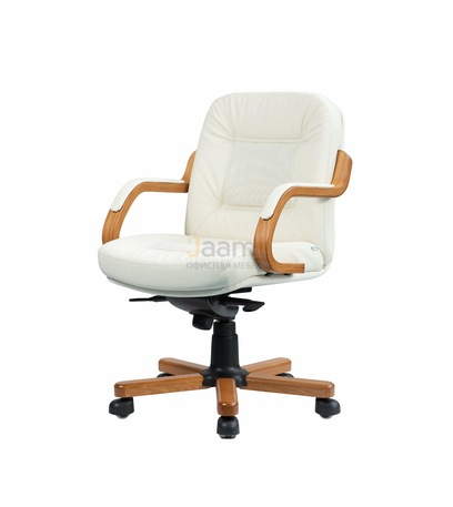 Кресло Косма/Д Кожа нестандартная/база дерево