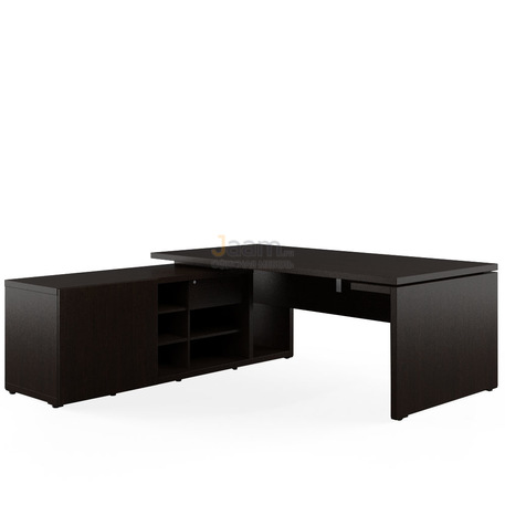 Кабинет руководителя Стол рабочий на опорной креденции левый ZIO285108