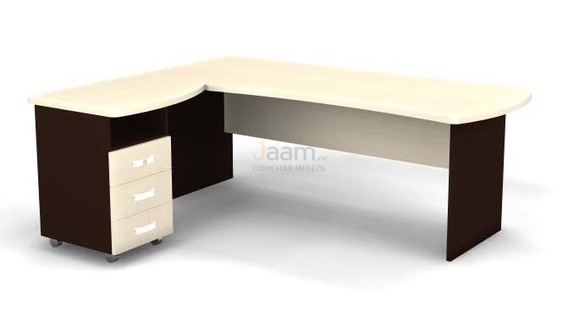 Мебель для персонала Угловое рабочее место левое L B186