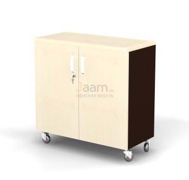 Мебель для персонала Шкаф мобильный, глухие двери BR82.0243