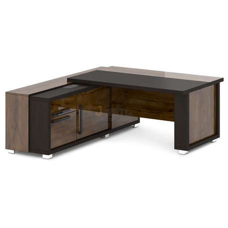 Кабинет руководителя Стол с греденцией L-11пр/л