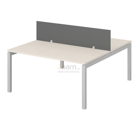 Мебель для персонала Станция рабочая с перегородкой ПК-ТНА-СР140Х158Н2/АЖ