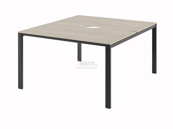 Мебель для персонала Стол-тандем на 2 рабочих места N-41