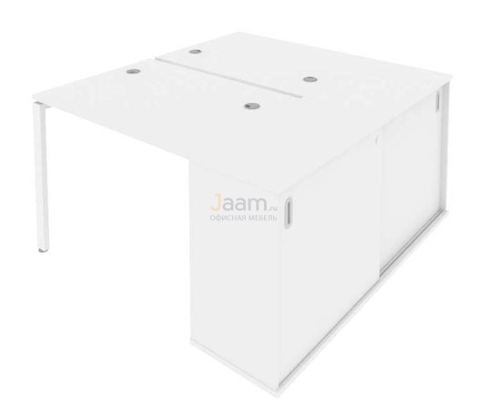 Мебель для персонала Рабочая станция с опорным шкафом-купе Б.РС-СШК-1.1