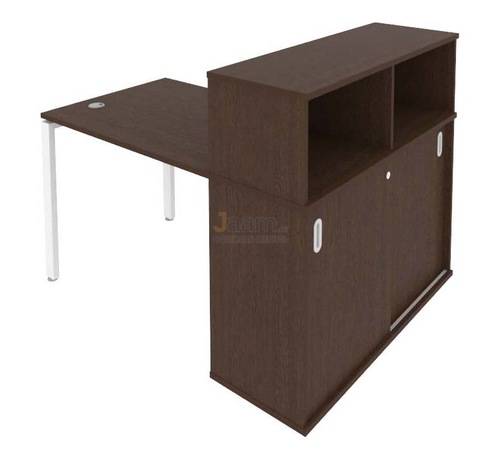 Мебель для персонала Стол письменный с опорным шкафом-купе Б.РС-СШК-3.1