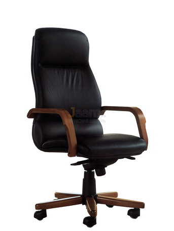 Кресло Комфорт/П Кожа стандартная/база дерево