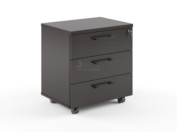 Кабинет руководителя Офисная тумба мобильная с замком TMC 3D