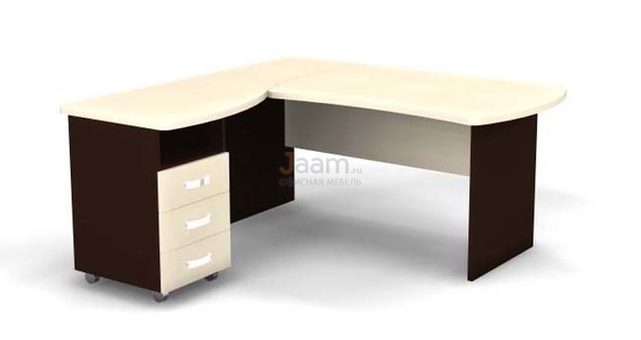 Мебель для персонала Угловое рабочее место левое L B198