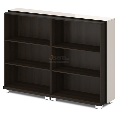 Кабинет руководителя Стеллаж средний двойной L-66