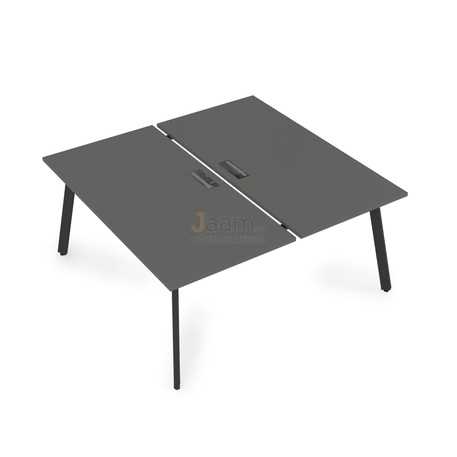 Мебель для персонала Стол системы БЕНЧ на 2 рабочих места порошковое покрытие 10БД.284