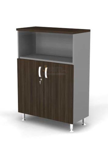 Мебель для персонала Шкаф комбинированный полуоткрытый BR81.0343