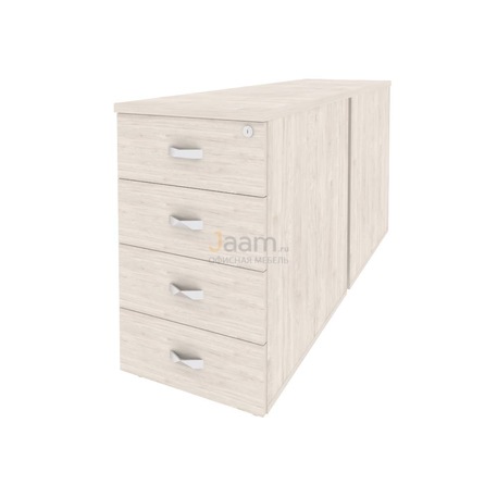 Мебель для персонала Офисная тумба приставная/опорная O.TPO-2.7