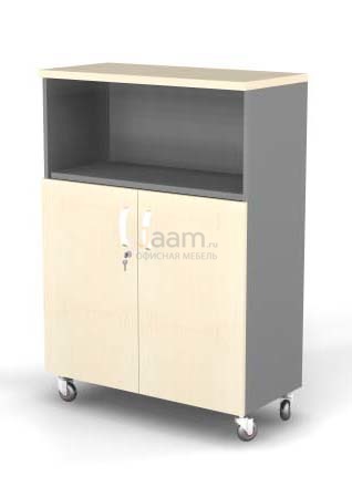 Мебель для персонала Шкаф мобильный комбинированный, полуоткрытый BR82.0343