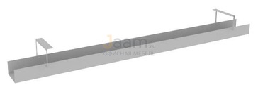 Мебель для персонала Кабель-канал узкий для стола L1400мм МК-0140