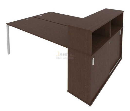 Мебель для персонала Рабочая станция с опорным шкафом-купе Б.РС-СШК-2.5