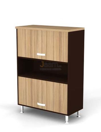 Мебель для персонала Шкаф открытый, 2 глухие лифт-двери BR81.0366