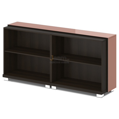 Кабинет руководителя Стеллаж низкий двойной L-64