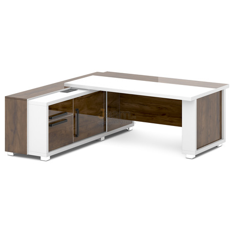 Кабинет руководителя Стол с греденцией L-16пр/л