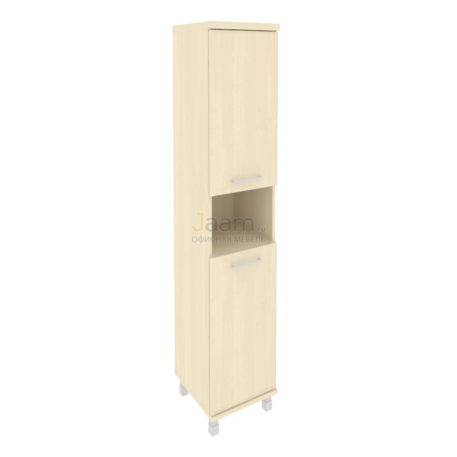 Кабинет руководителя Офисный шкаф высокий узкий левый KSU-1.5 Л