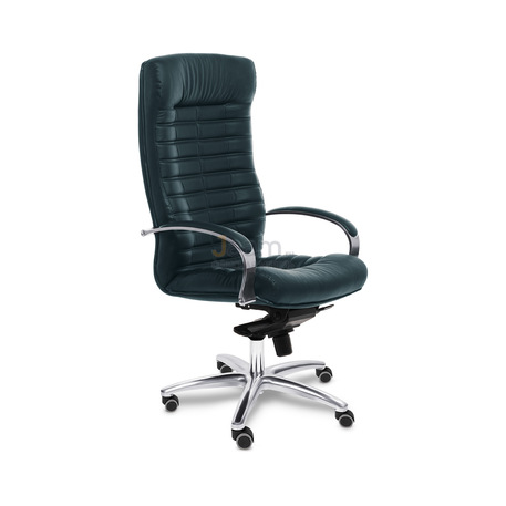 Кресло ORION CHROME A кожа+кож.зам.