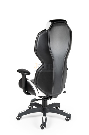 Кресло F1 CX0912H01 чёрно-белое