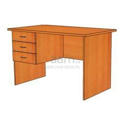 Мебель для персонала Стол письменный с 3 ящ. СФ213