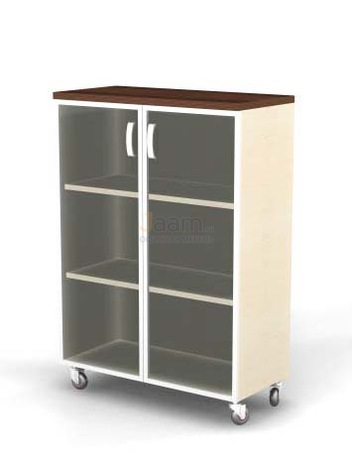 Мебель для персонала Шкаф стеклянные двери BR82.0349