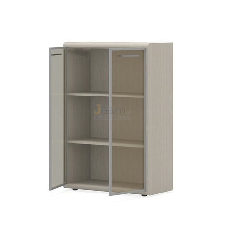 Кабинет руководителя Офисный шкаф средний ПК-ФВТ-Ш136Х90С/А