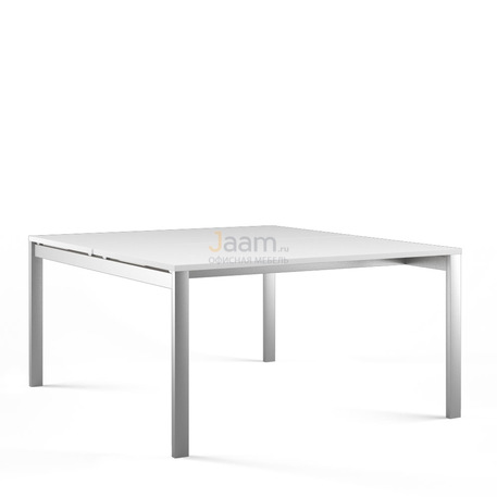 Мебель для персонала Рабочая станция на 2 стола зеркальная TES284188