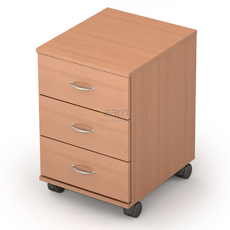 Мебель для персонала Офисная тумба подкатная 2T.004