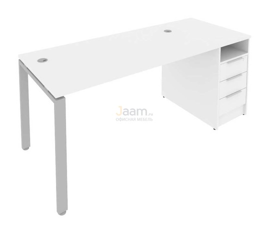 Мебель для персонала Рабочая станция с опорной тумбой Б.РС-СТП -1.3