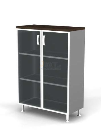 Мебель для персонала Шкаф стеклянные двери BR82.0349