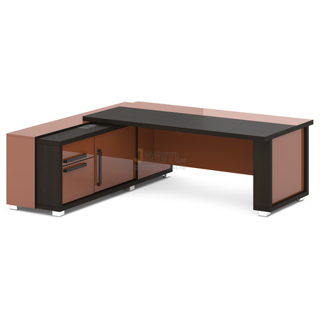 Кабинет руководителя Стол с греденцией L-17пр/л