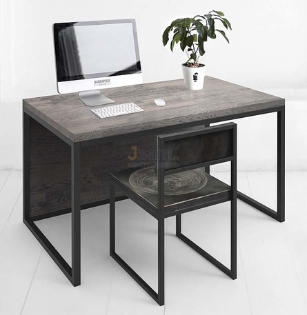 Мебель для персонала Стол рабочий с панелью METALFRAME OLD WOOD