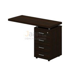 Кабинет руководителя Брифинг-приставка на опорной тумбе правая КТЛ-767