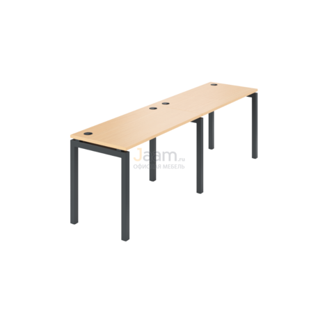 Мебель для персонала Бенч линейный на 2 рабочих места АМБЛ-002.60-2