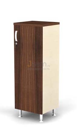 Мебель для персонала Шкаф закрытый 3-ур. с R-дверью BR81.0307