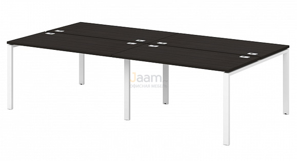 Мебель для персонала Бенч-система на 4 рабочих места S-142