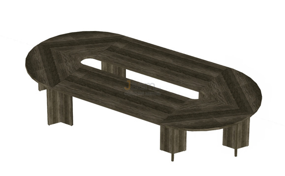 Кабинет руководителя  Стол переговоров 360х200 924/17/17/17