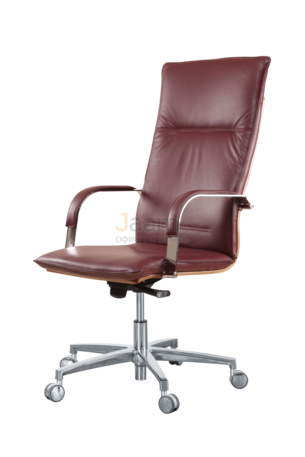 Кресло Берлин/П Кожа нестандартная/база хром