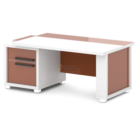 Кабинет руководителя Стол руководителя с одной тумбой L-110пр/л