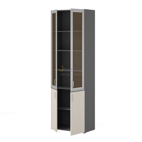 Мебель для персонала Офисный шкаф комбинированный ПК-СТС-ШК217х71С/Д