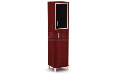 Кабинет руководителя Шкаф с дверцами и стеклом в раме