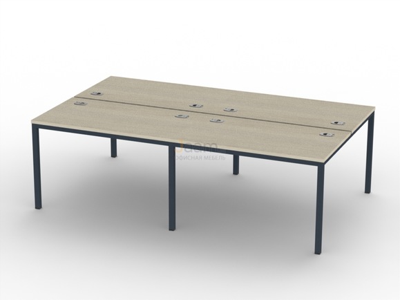 Мебель для персонала Бенч-система на 4 рабочих места I-51